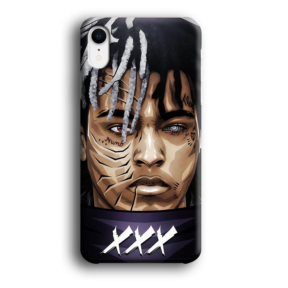 XXXTentacion Anime Akatsuki iPhone XR Case-Plastic / Full Wrap (3D Case)-Xtracase