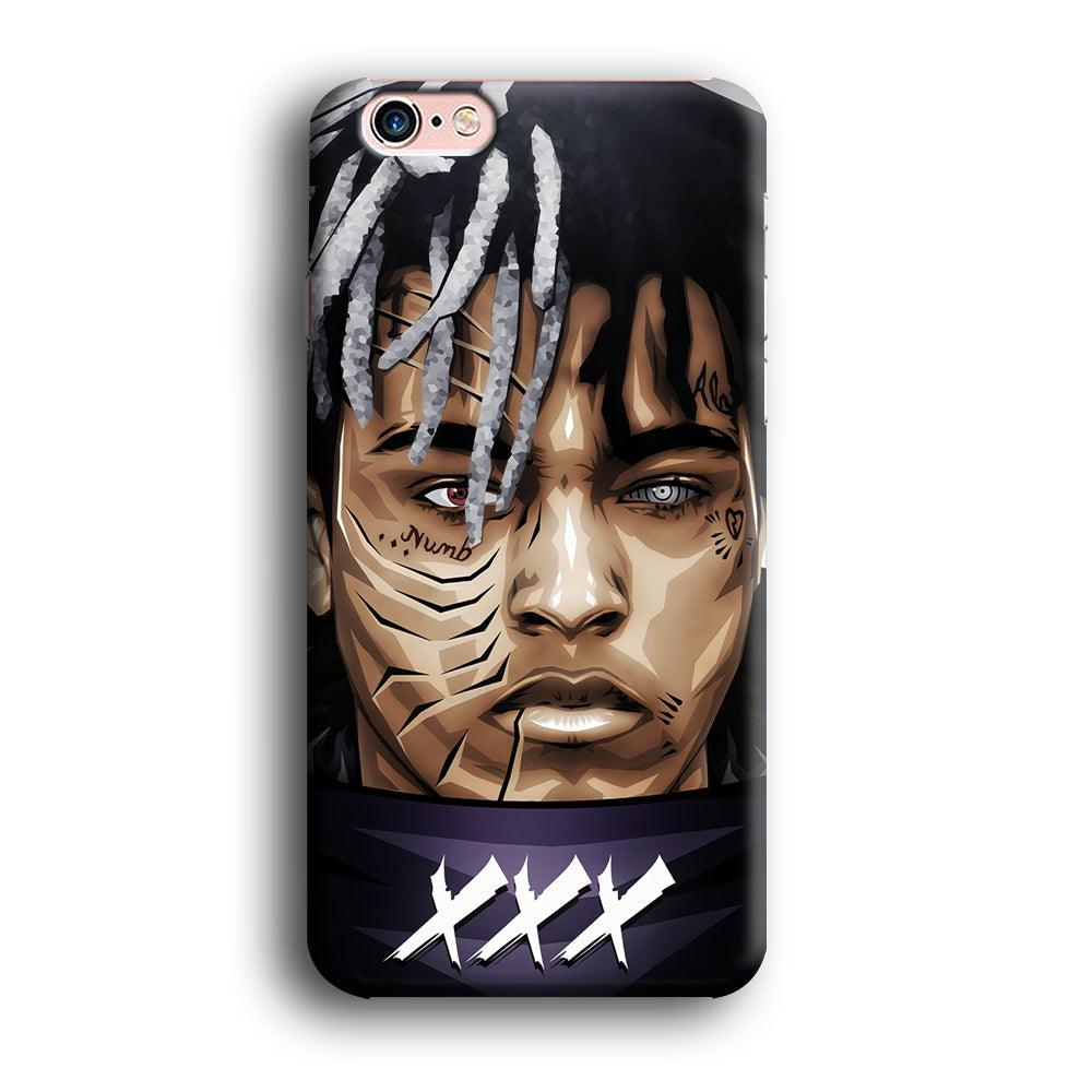 XXXTentacion Anime Akatsuki iPhone 6 | 6s Case-Plastic / Full Wrap (3D Case)-Xtracase