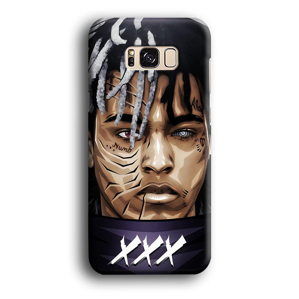 XXXTentacion Anime Akatsuki Samsung Galaxy S8 Case-Plastic / Full Wrap (3D Case)-Xtracase