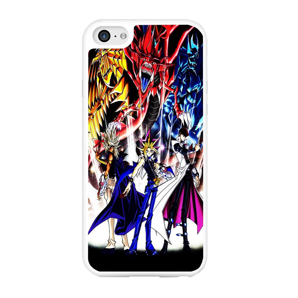 Yu-Gi-Oh 3 Monster Art iPhone 6 | 6s Case-Rubber / White (2D Case)-Xtracase