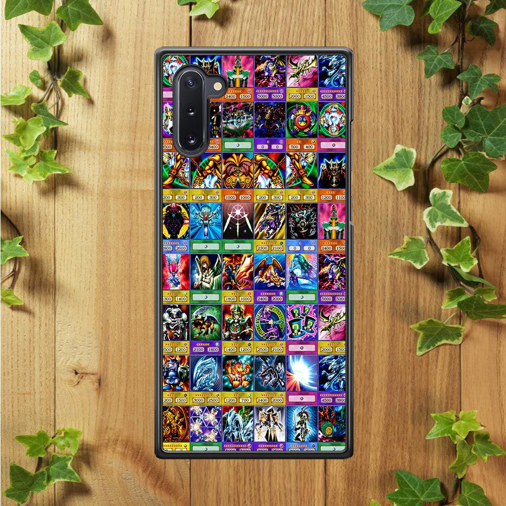 Yu-Gi-Oh Cards Collage Samsung Galaxy Note 10 Case-Plastic / Full Wrap (3D Case)-Xtracase