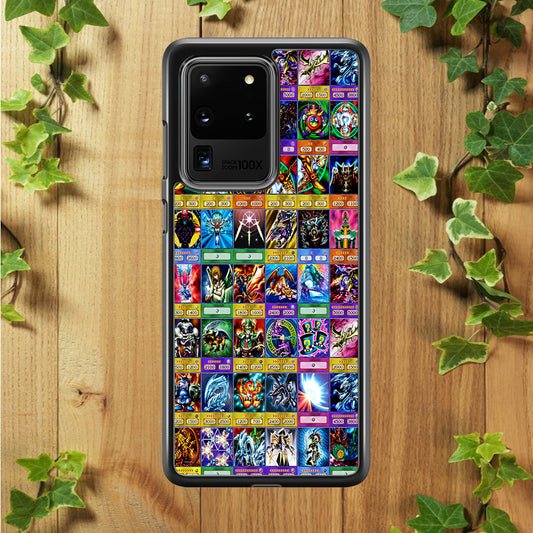 Yu-Gi-Oh Cards Collage Smsung Galaxy S20 Ultra Case