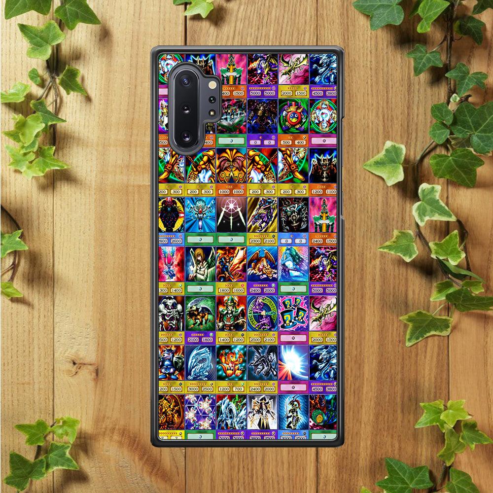Yu-Gi-Oh Cards Collage Samsung Galaxy Note 10 Plus Case-Plastic / Full Wrap (3D Case)-Xtracase