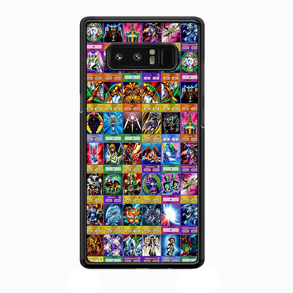 Yu-Gi-Oh Cards Collage Samsung Galaxy Note 8 Case-Plastic / Full Wrap (3D Case)-Xtracase