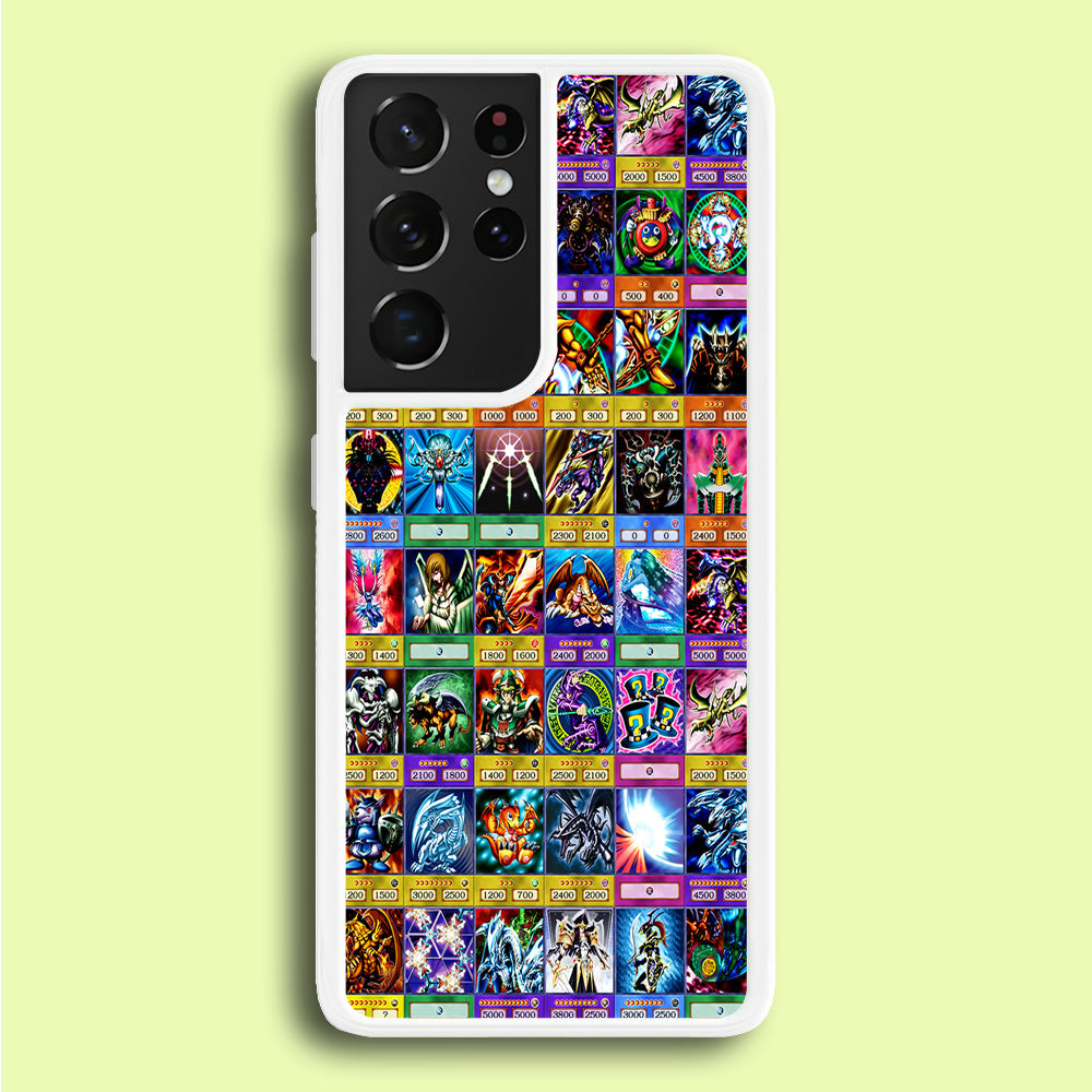 Yu-Gi-Oh Cards Collage Samsung Galaxy S21 Ultra Case