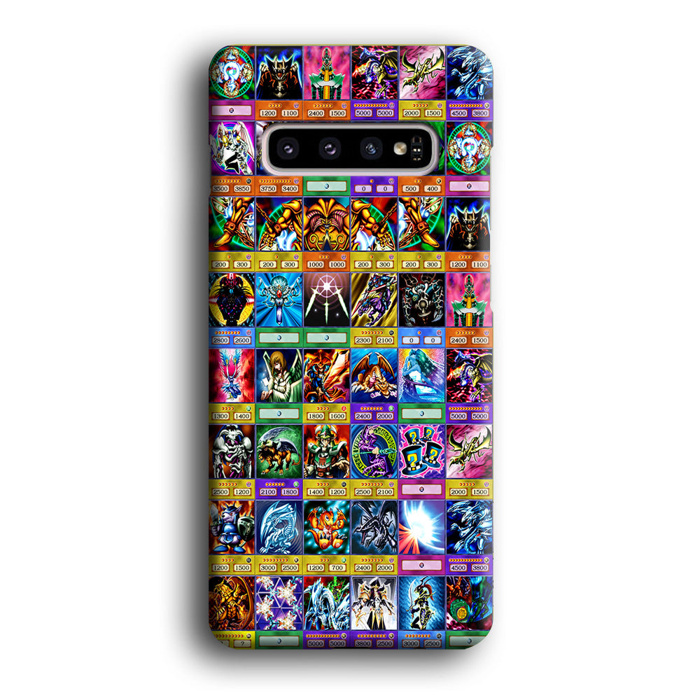 Yu-Gi-Oh Cards Collage Samsung Galaxy S10 Plus Case