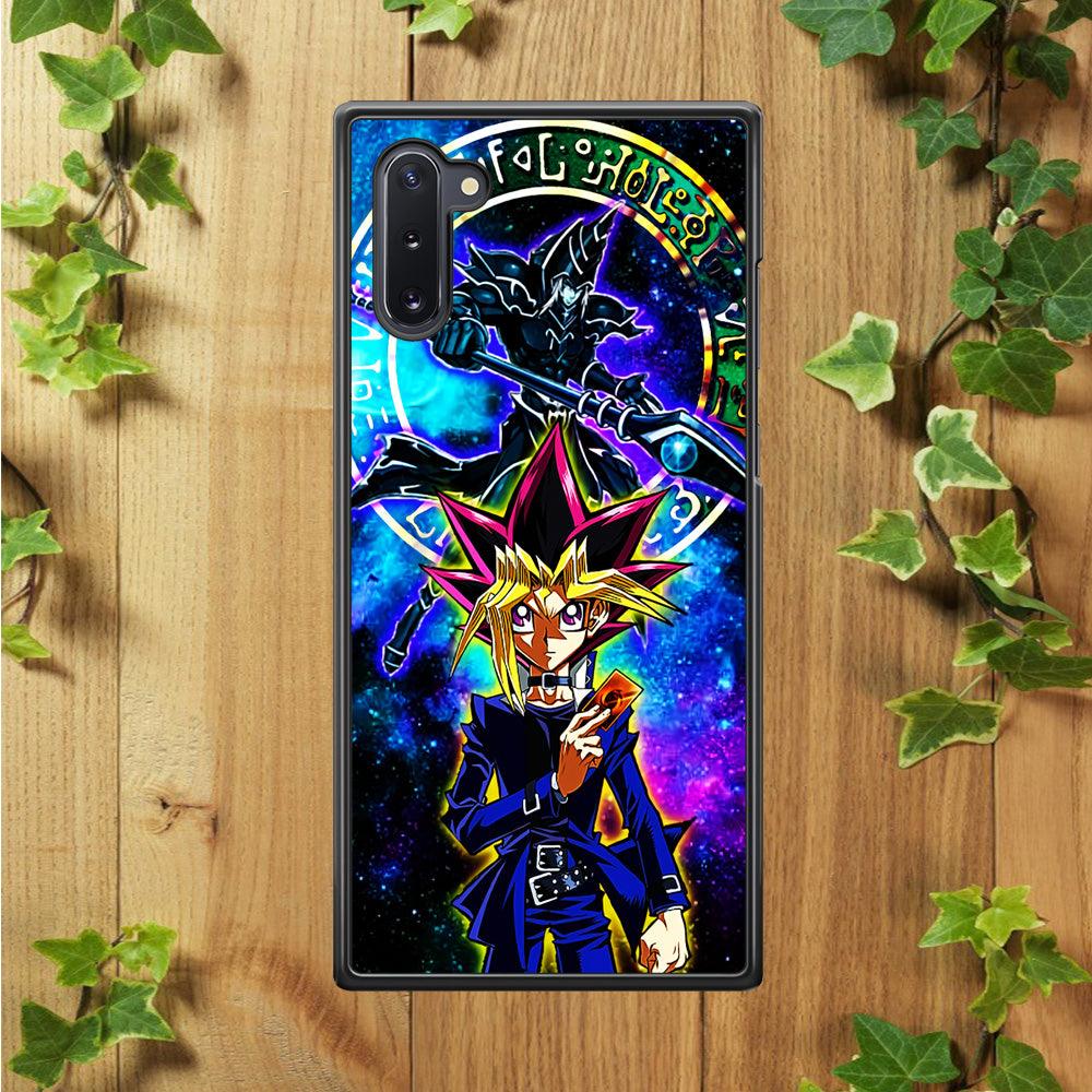 Yu-Gi-Oh Yugi Muto Art Samsung Galaxy Note 10 Case-Rubber / White (2D Case)-Xtracase