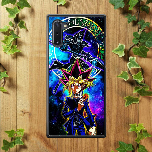 Yu-Gi-Oh Yugi Muto Art Samsung Galaxy Note 10 Case-Rubber / White (2D Case)-Xtracase