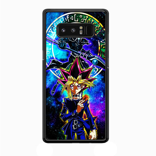 Yu-Gi-Oh Yugi Muto Art Samsung Galaxy Note 8 Case-Rubber / Black (2D Case)-Xtracase
