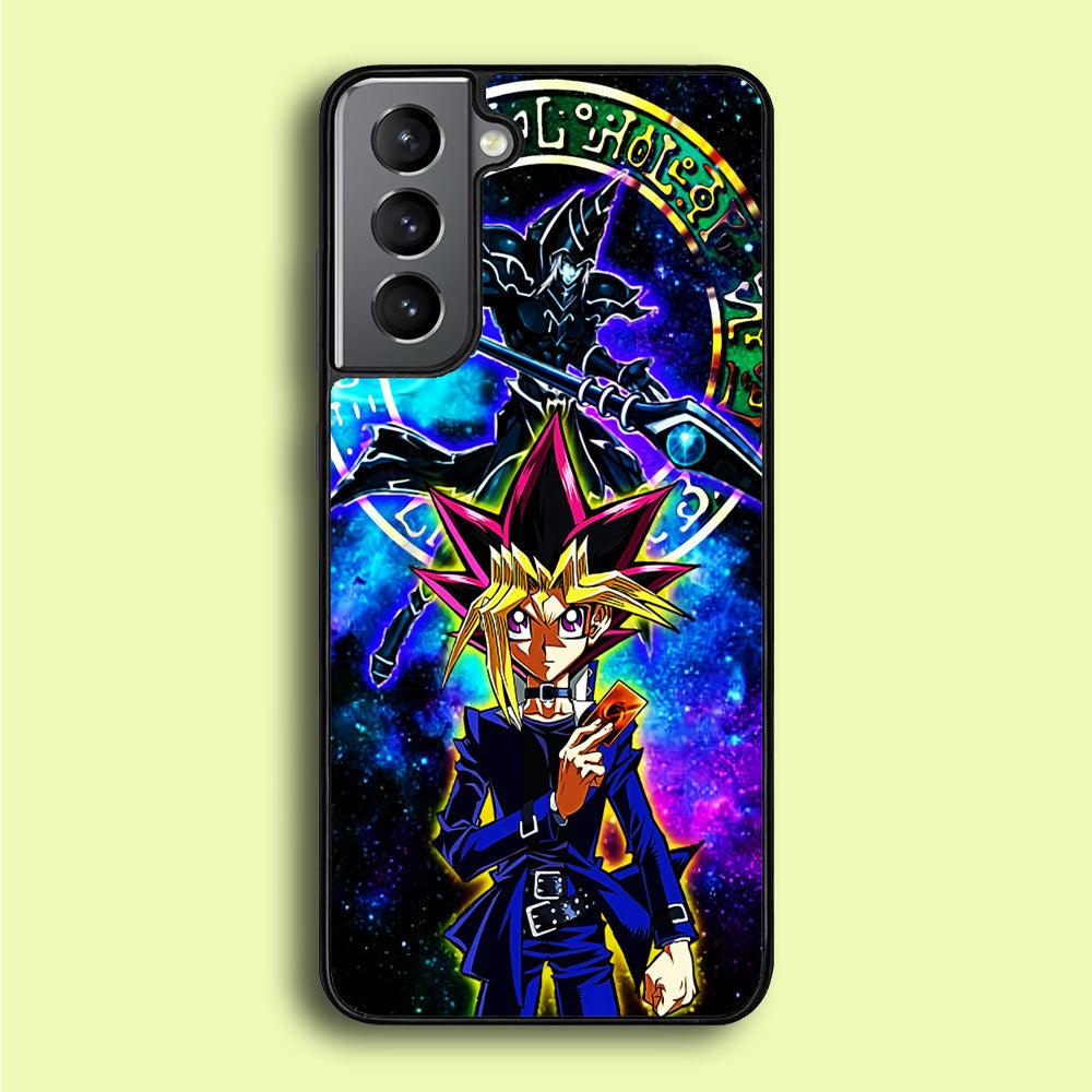 Yu-Gi-Oh Yugi Muto Art Samsung Galaxy A16 Case-Rubber / Black (2D Case)-Xtracase