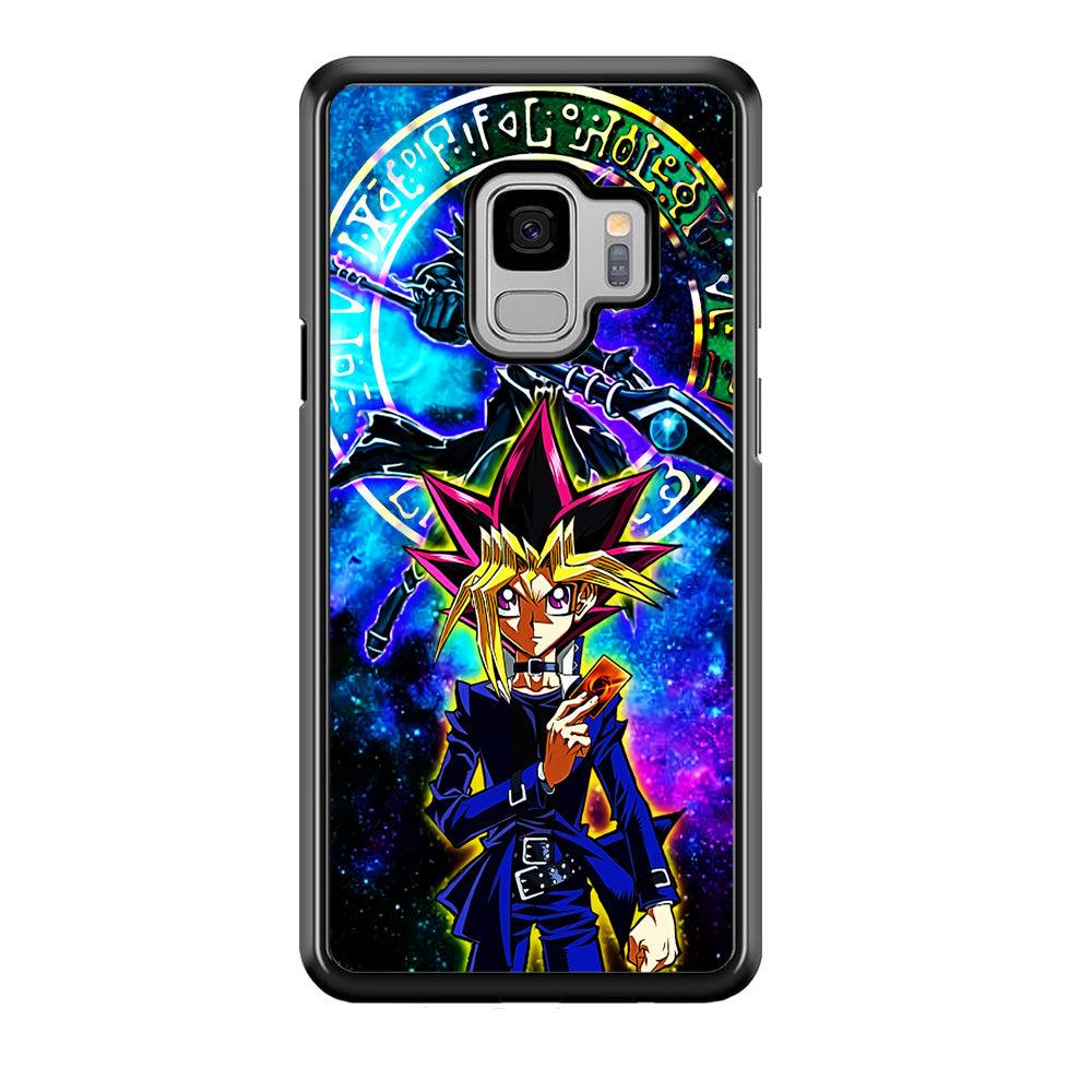Yu-Gi-Oh Yugi Muto Art Samsung Galaxy S9 Case-Rubber / Black (2D Case)-Xtracase