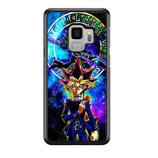 Yu-Gi-Oh Yugi Muto Art Samsung Galaxy S9 Case-Rubber / Black (2D Case)-Xtracase