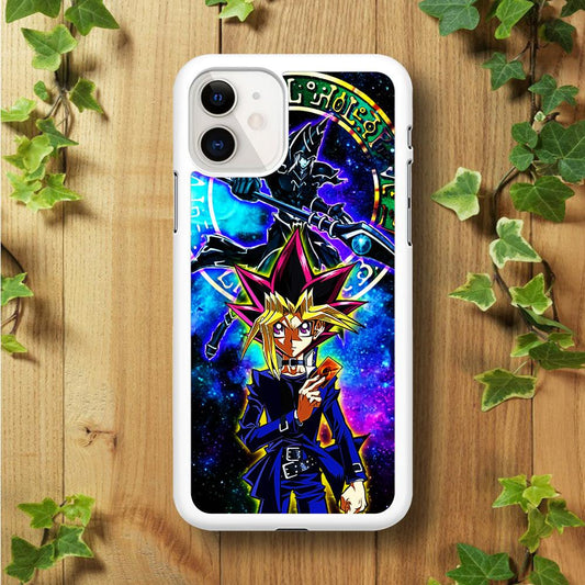 Yu-Gi-Oh Yugi Muto Art iPhone 11 Case-Rubber / White (2D Case)-Xtracase