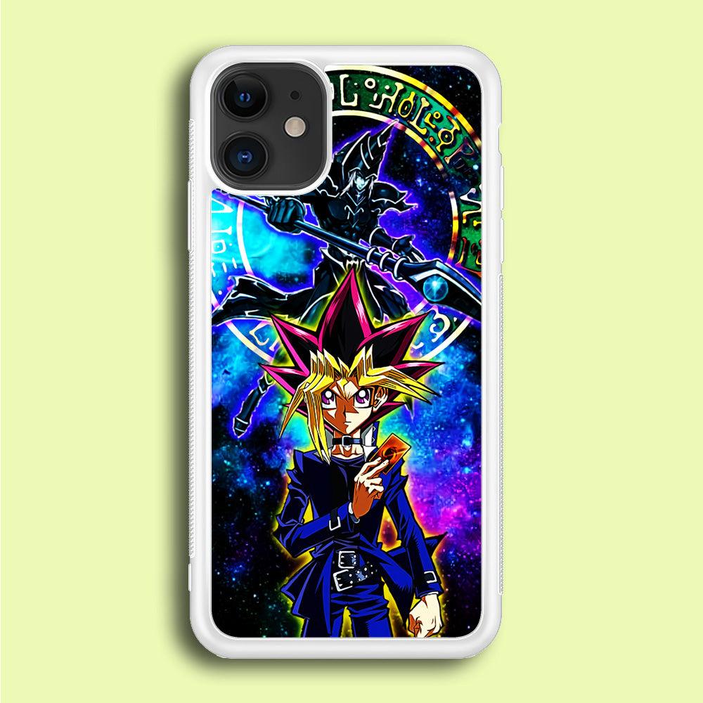 Yu-Gi-Oh Yugi Muto Art iPhone 12 Mini Case-Rubber / White (2D Case)-Xtracase