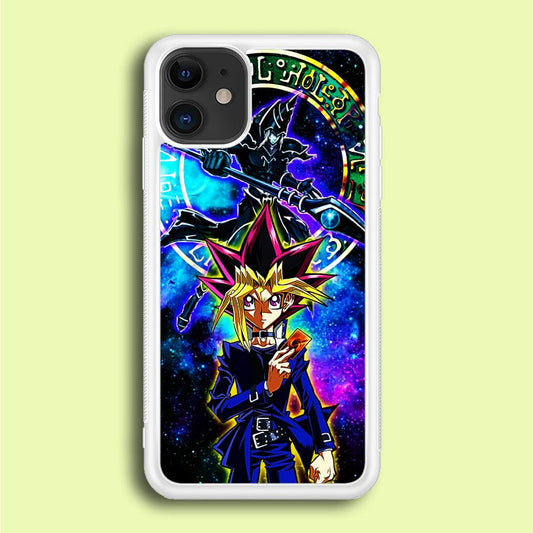Yu-Gi-Oh Yugi Muto Art iPhone 12 Case-Rubber / White (2D Case)-Xtracase
