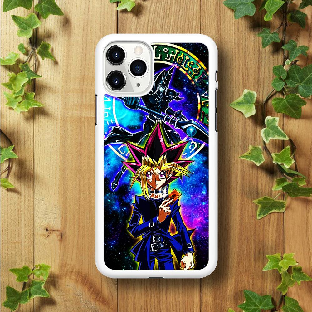 Yu-Gi-Oh Yugi Muto Art iPhone 11 Pro Max Case-Rubber / White (2D Case)-Xtracase