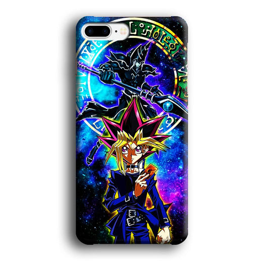 Yu-Gi-Oh Yugi Muto Art iPhone 8 Plus Case-Plastic / Full Wrap (3D Case)-Xtracase