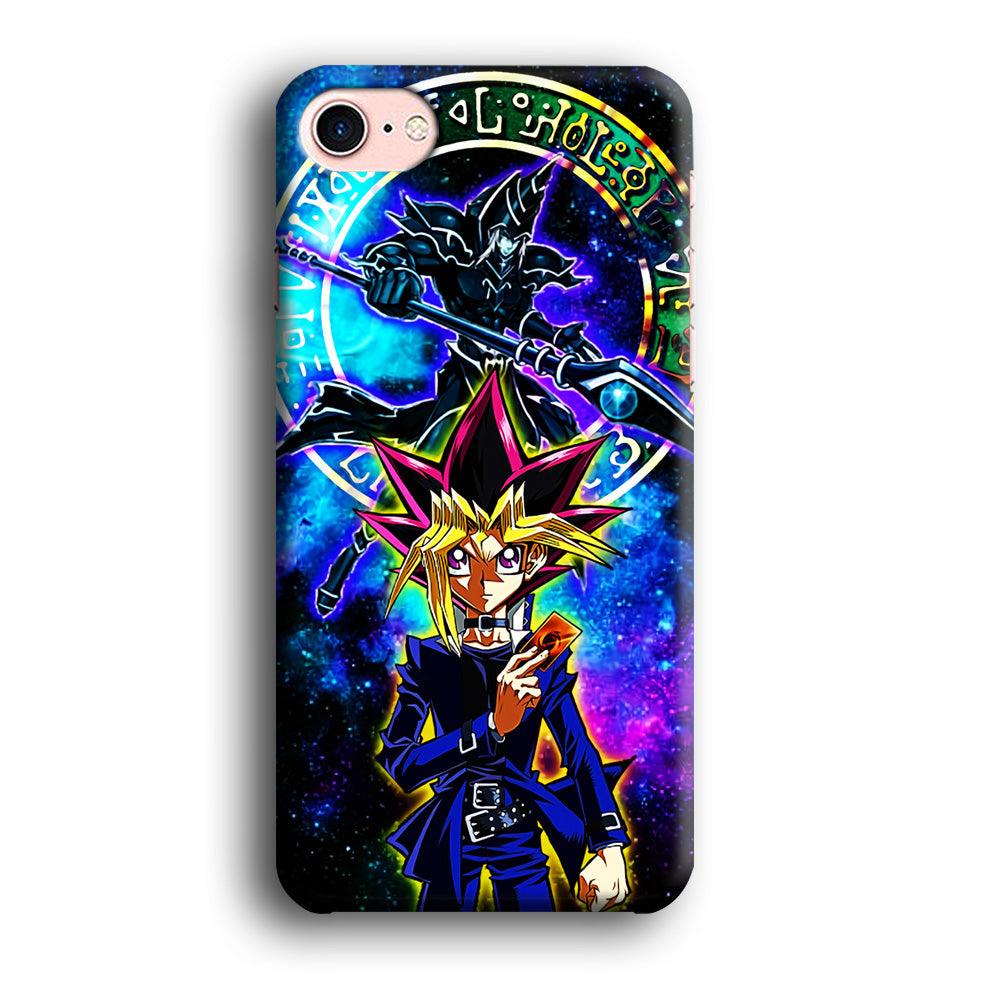 Yu-Gi-Oh Yugi Muto Art iPhone 7 Case-Plastic / Full Wrap (3D Case)-Xtracase
