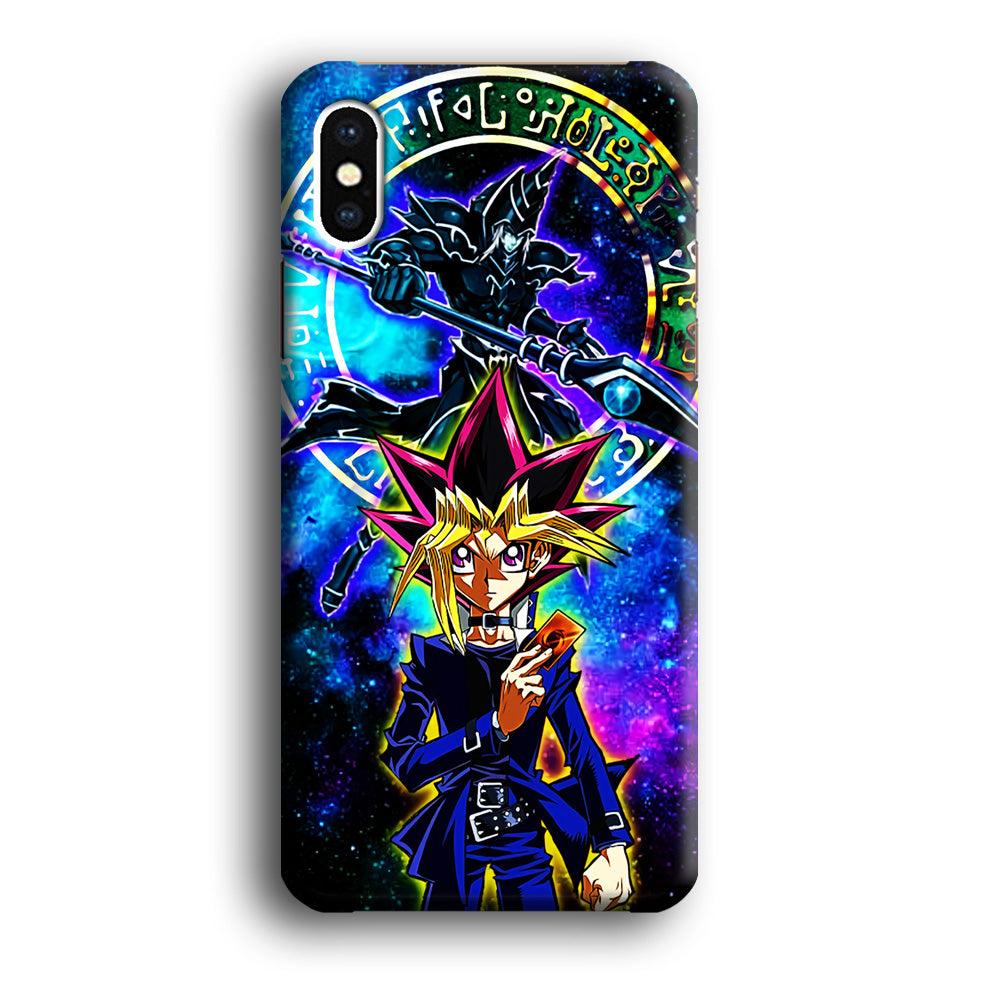 Yu-Gi-Oh Yugi Muto Art iPhone X Case-Plastic / Full Wrap (3D Case)-Xtracase